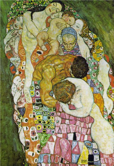 Gustav Klimt Death and Life detail