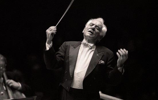 Leonard Bernstein conducting Adagio for Strings